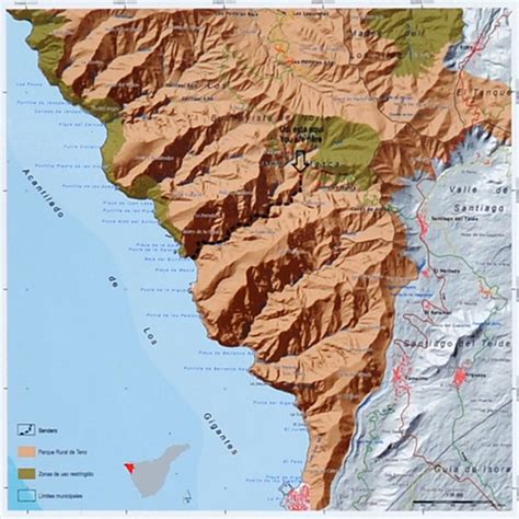 masca tenerife map.